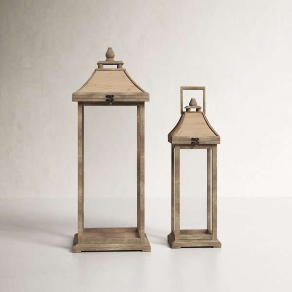 2 Piece Table Top Lantern Set & Reviews Birch Lane